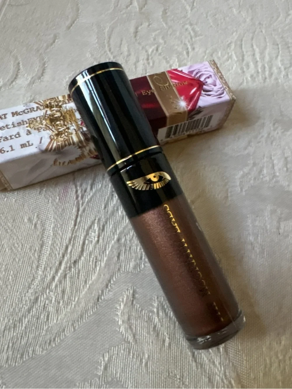 Pat McGrath Labs Fetish Eyes Liquid Eyeshadow — Platinum Bronze BNIB